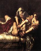 GENTILESCHI, Artemisia Judith Beheading Holofernes dg oil painting on canvas